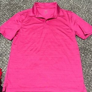 Vibrant Pink Polo Shirt for Men
